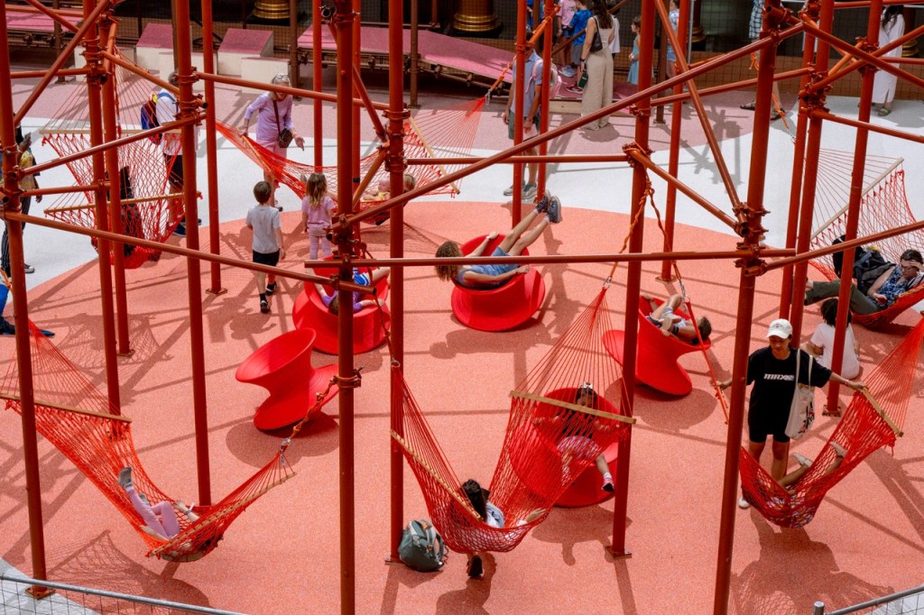 The Playground at The National Building Museum: Awe-Inspiring Intergenerational Play Space Now Open