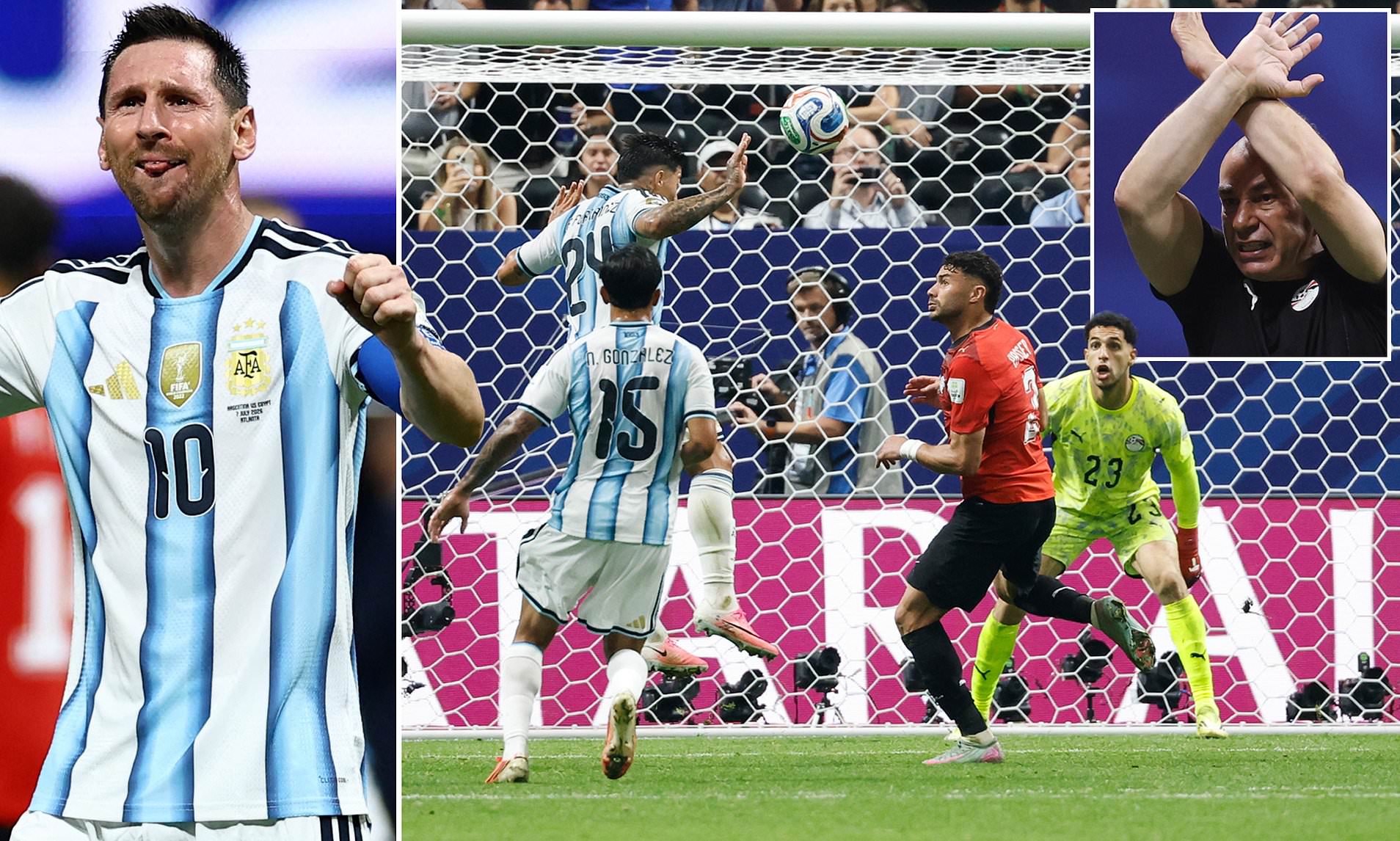 Lionel Messi is refusing to let go of the World Cup, writes Ian Ladyman after dramatic Egypt win