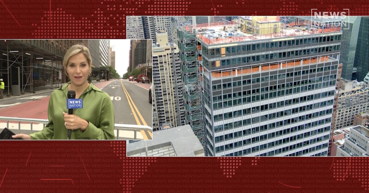NewsNation studio among NYC buildings evacuated amid partial building ...