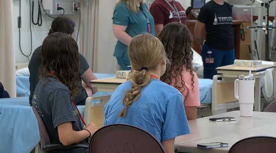 Nurse camp gives teens hands-on look at health care