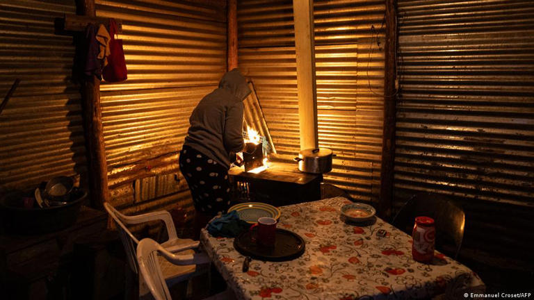 Many people in South Africa still don't have access to electricity