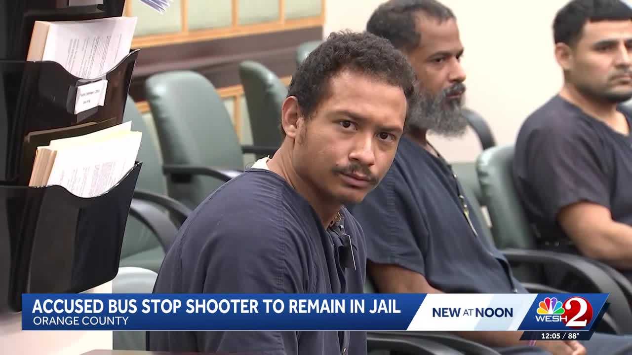 Man accused of shooting woman at Orange County bus stop denied bond