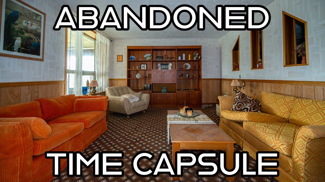 Inside an untouched abandoned country house preserved through time