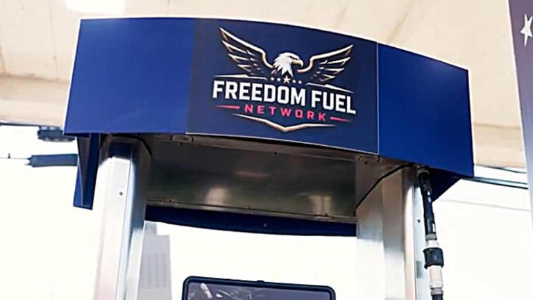 Trump's featured 'Freedom Fuel' station advertised cheaper gas before ...