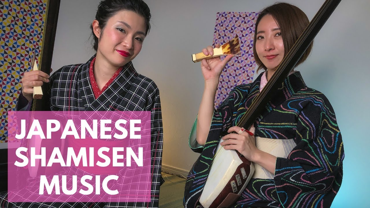 Experience the sound of traditional Japanese shamisen