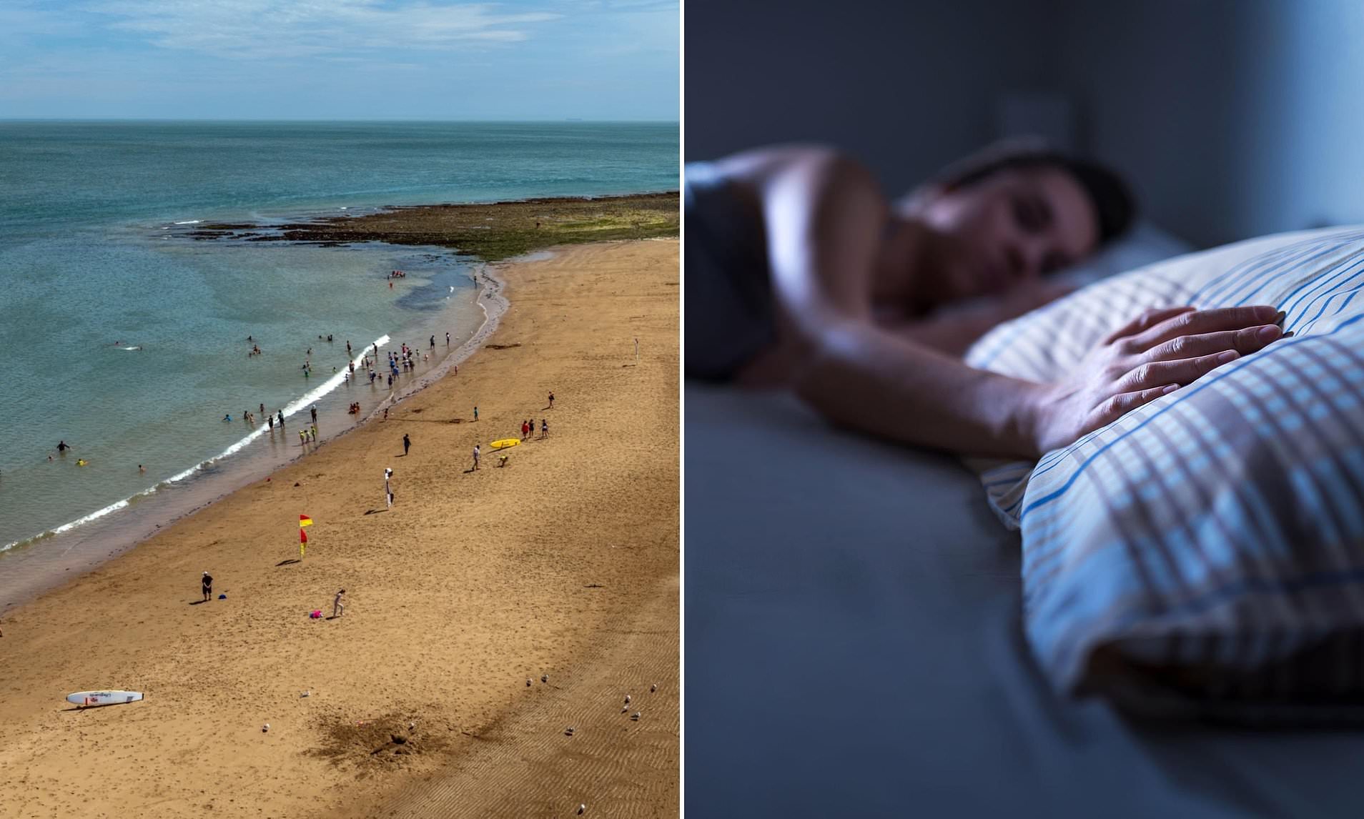 As third heatwave arrives, poll finds two thirds of Brits struggling to sleep