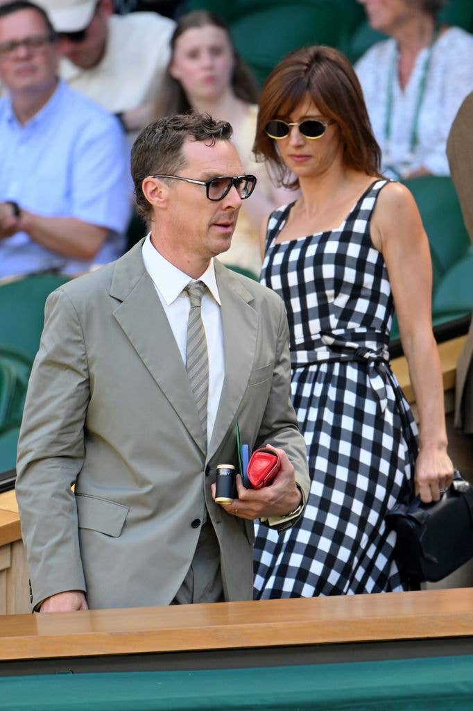 Sophie and Benedict Cumberbatch