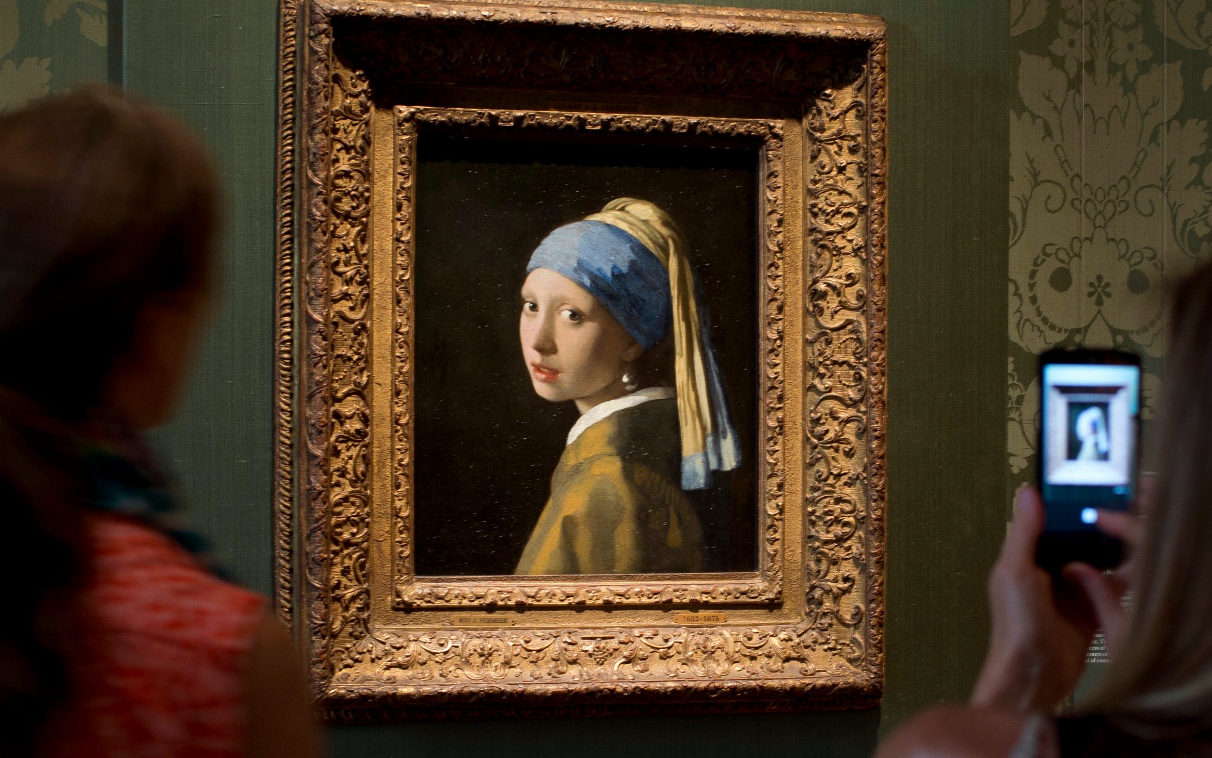 Johannes Vermeer's Girl with a Pearl Earring; Harwich-Hook of Holland