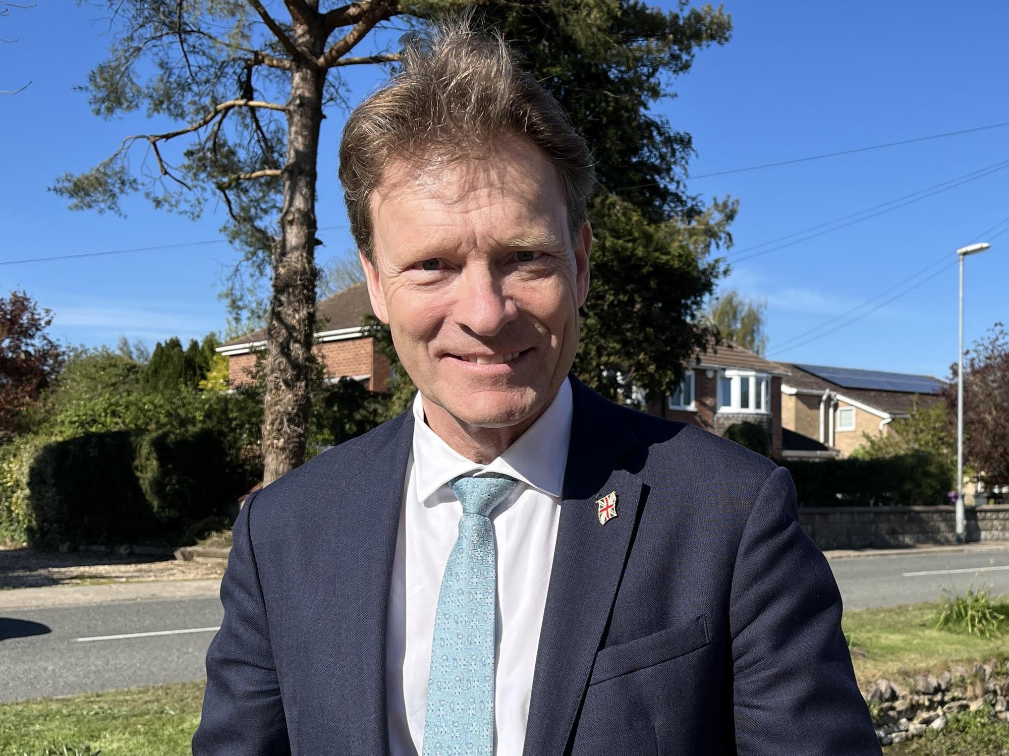 Boston and Skegness MP Richard Tice stands by Nigel Farage following ...