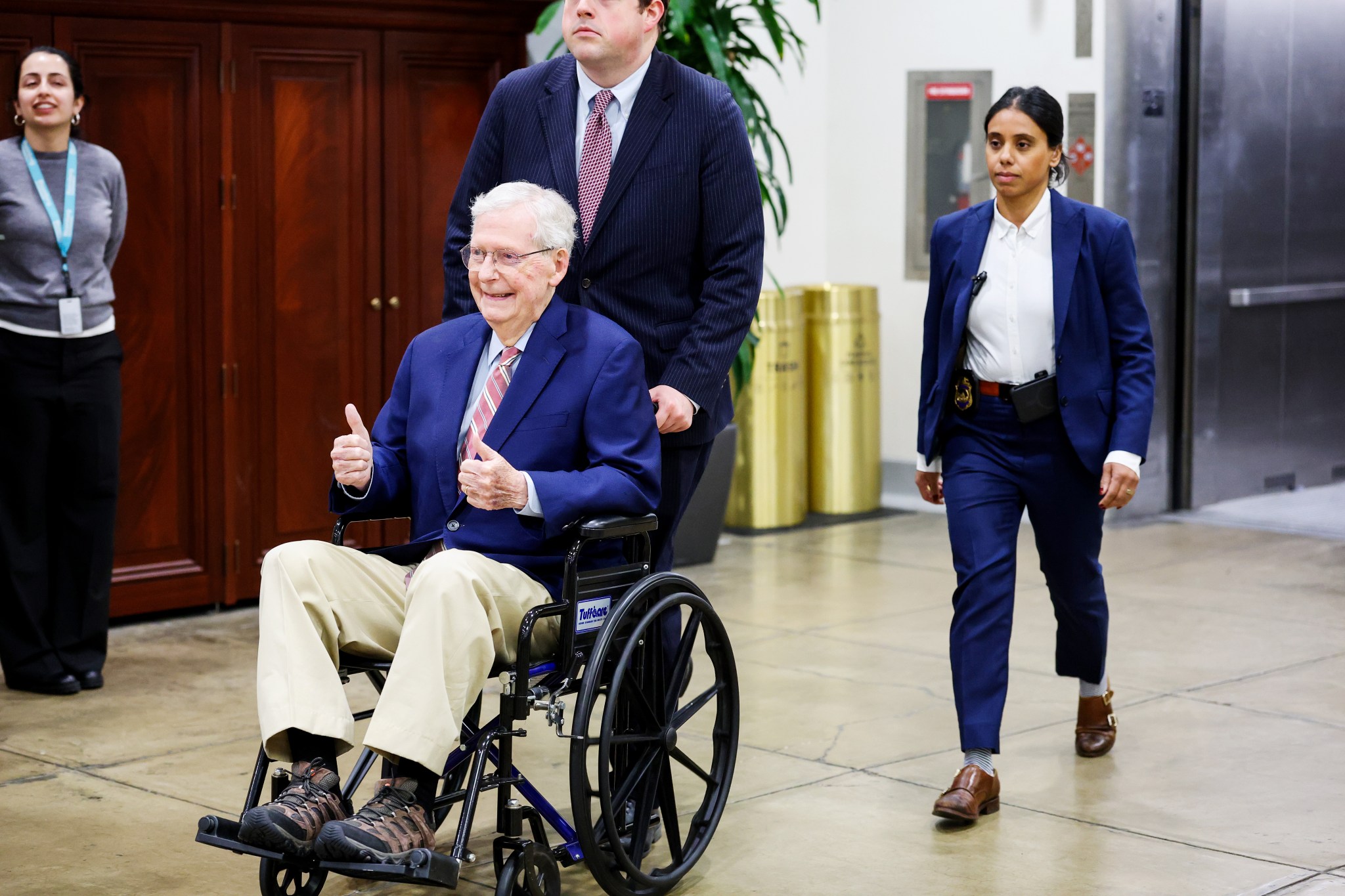Questions Surround Mitch McConnell's Health Amid Hospitalization