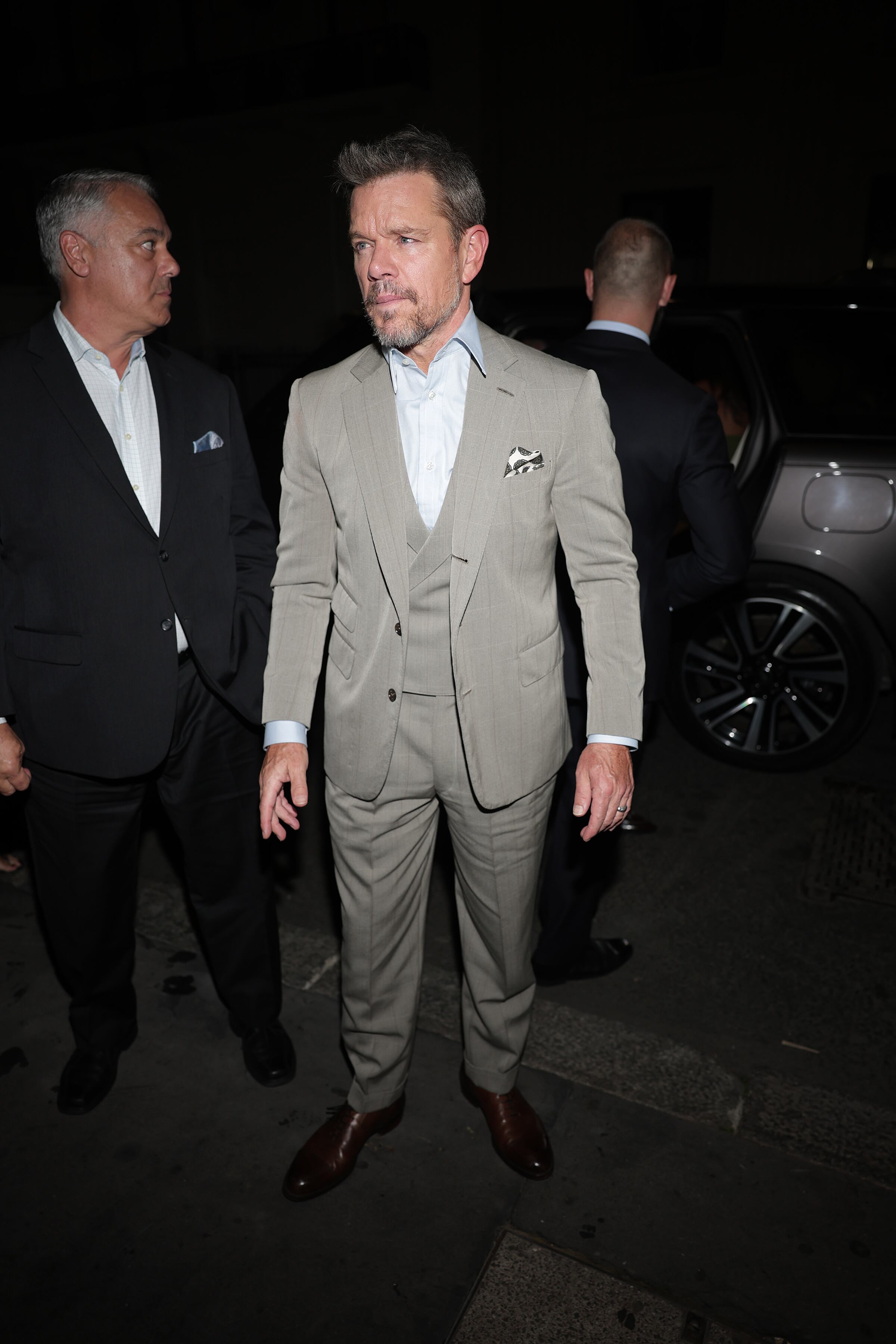 Matt Damon attends the after-party of