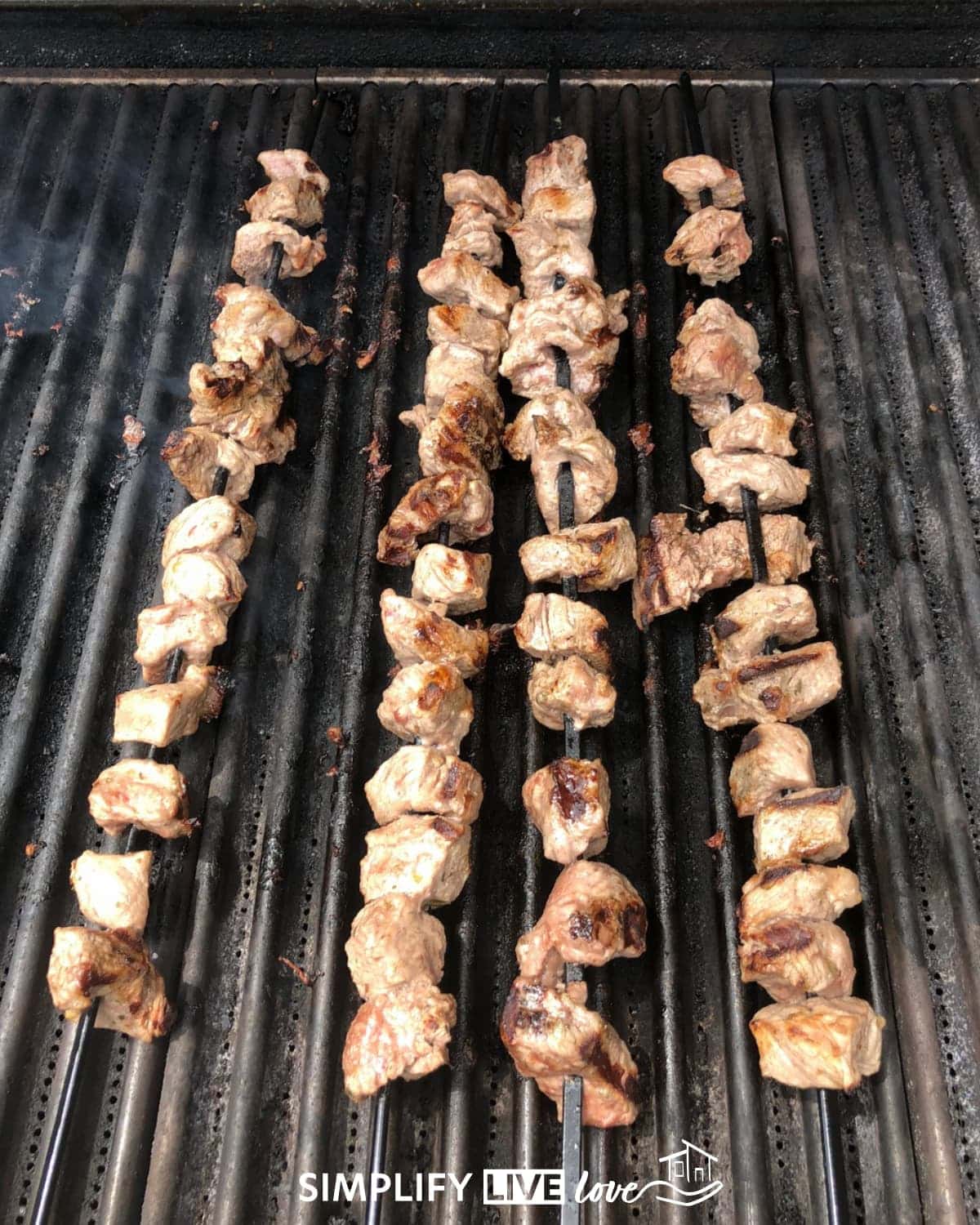 grilling beef shish kabobs