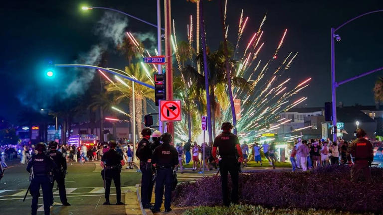 Newport Beach 'TikTok takeover' erupts into July 4th riot with 402 ...