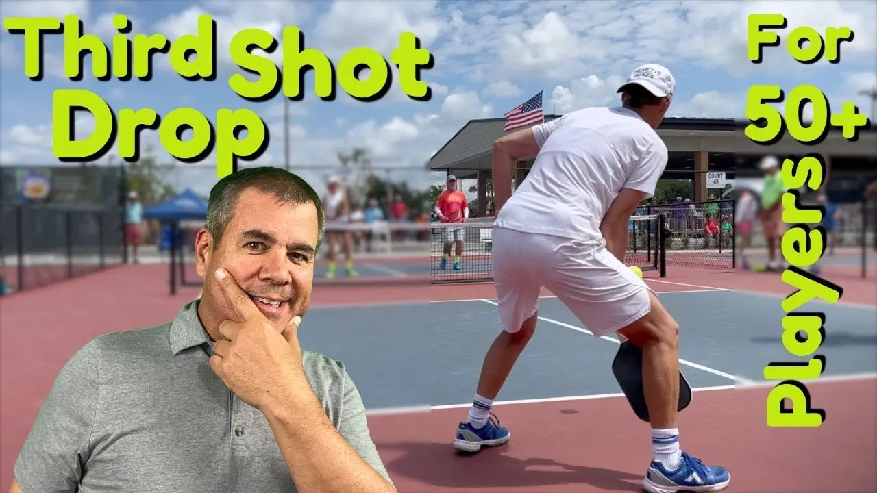 The best third shot drop and movement for 50+ players
