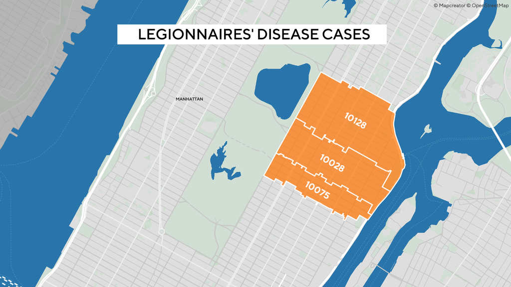 One Death Linked to Upper East Side Legionnaires' Disease Cluster