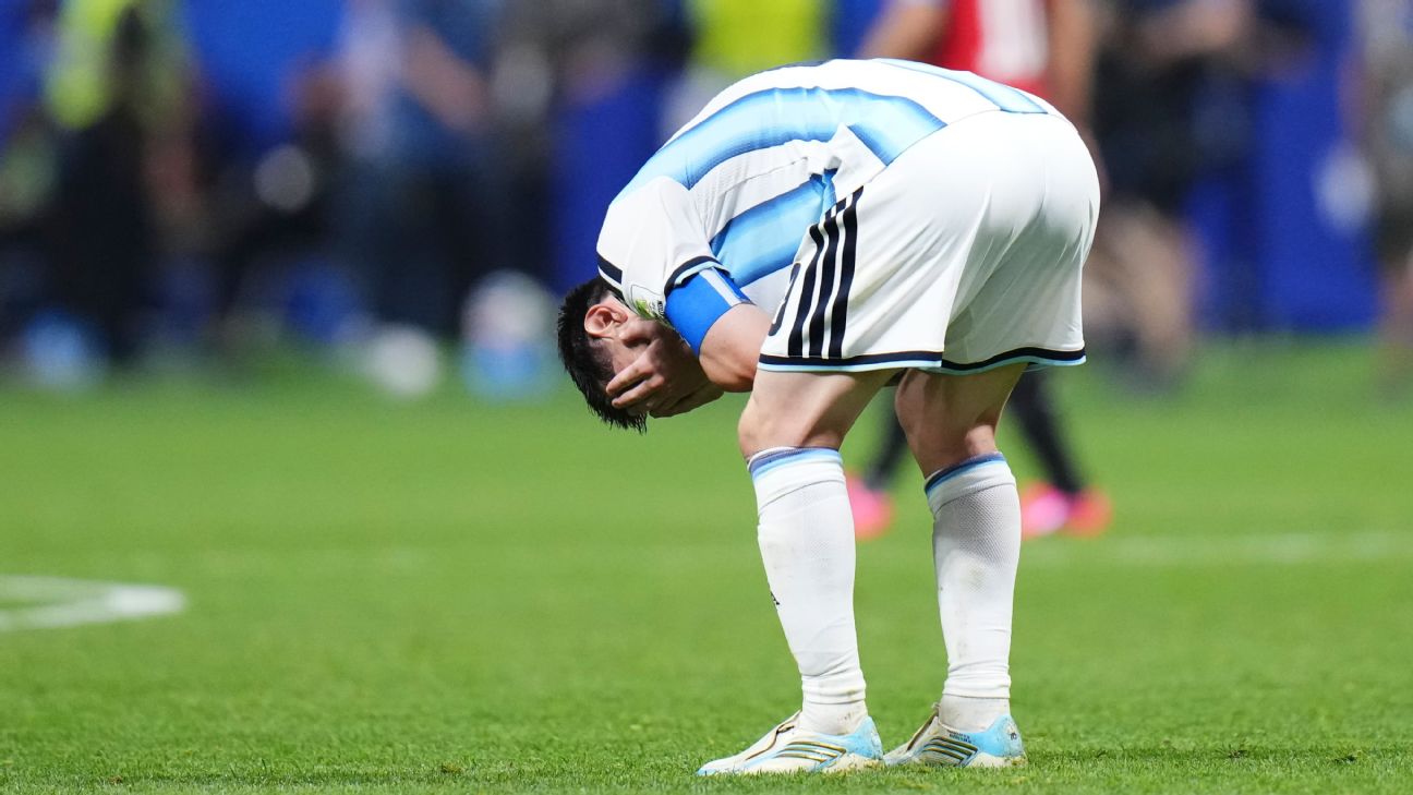 Lionel Messi says goal celeb 'huge release' after missed pen