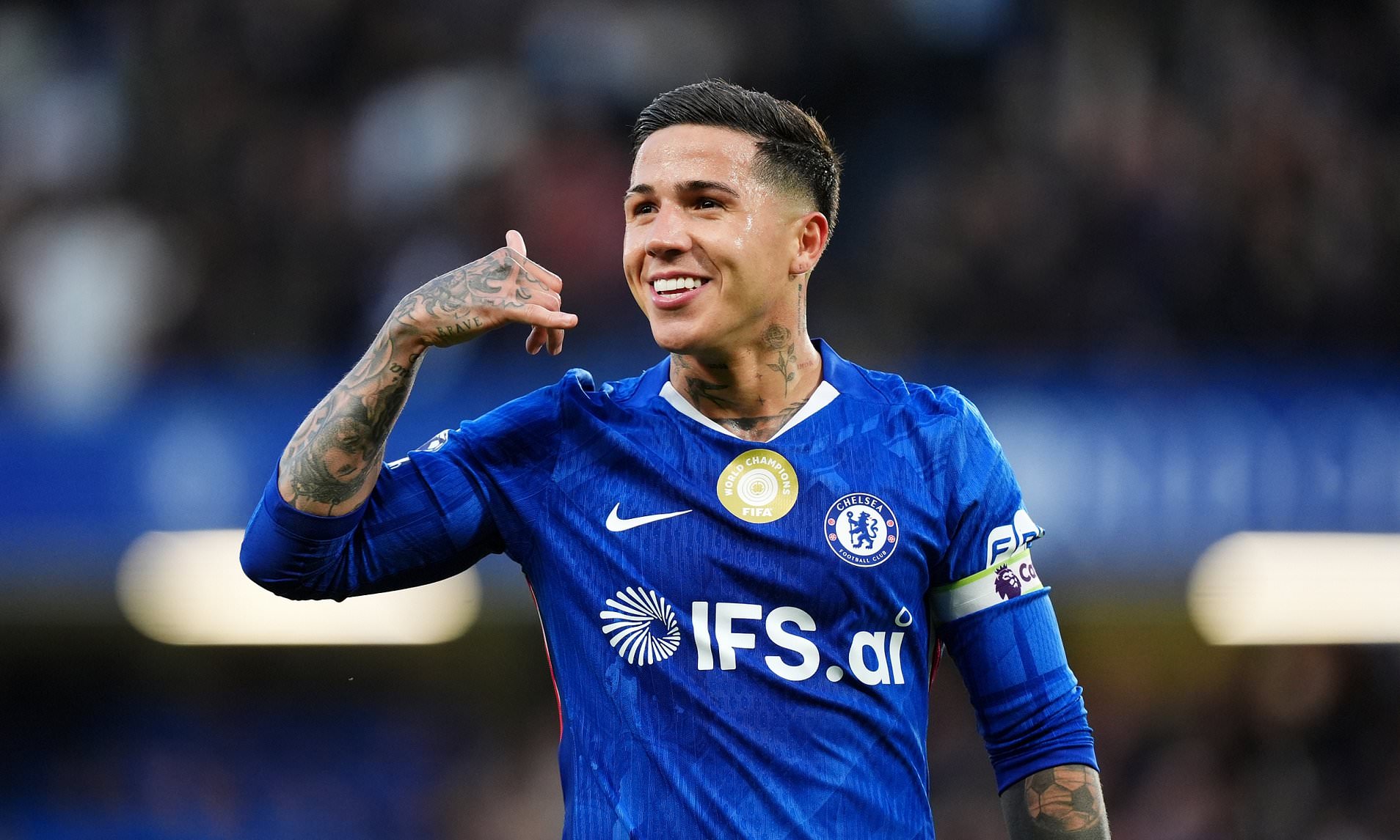 Enzo Fernandez insists he is not thinking about his Chelsea future after Real Madrid's brutal snub
