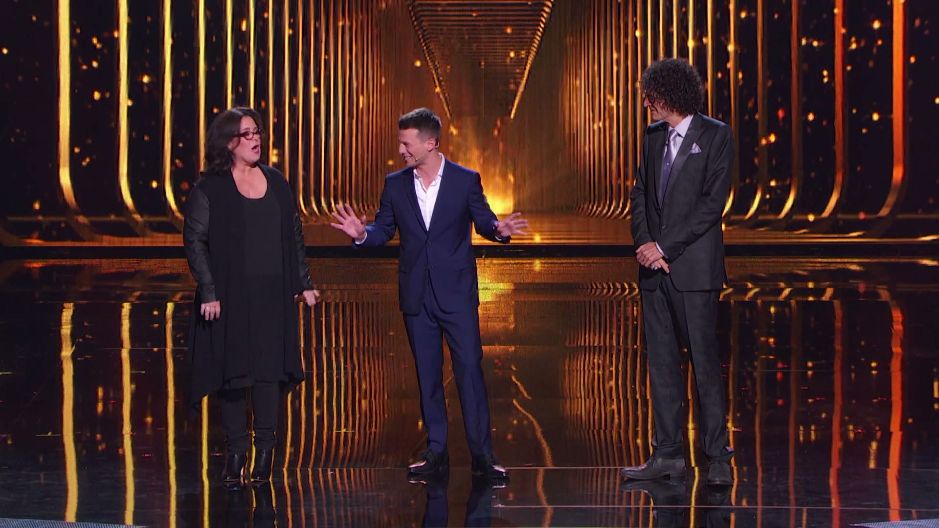 Mat Franco special performance with Rosie O'Donnell - magician