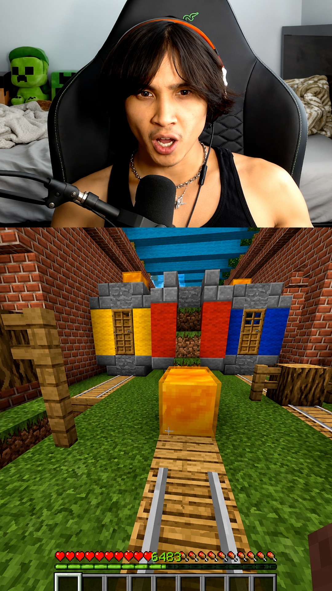 Recreating Subway Surfers gameplay mechanics in Minecraft