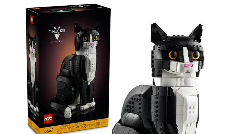 Walmart's $85 tuxedo cat LEGO set is a 'must for cat lovers,' and it's ...