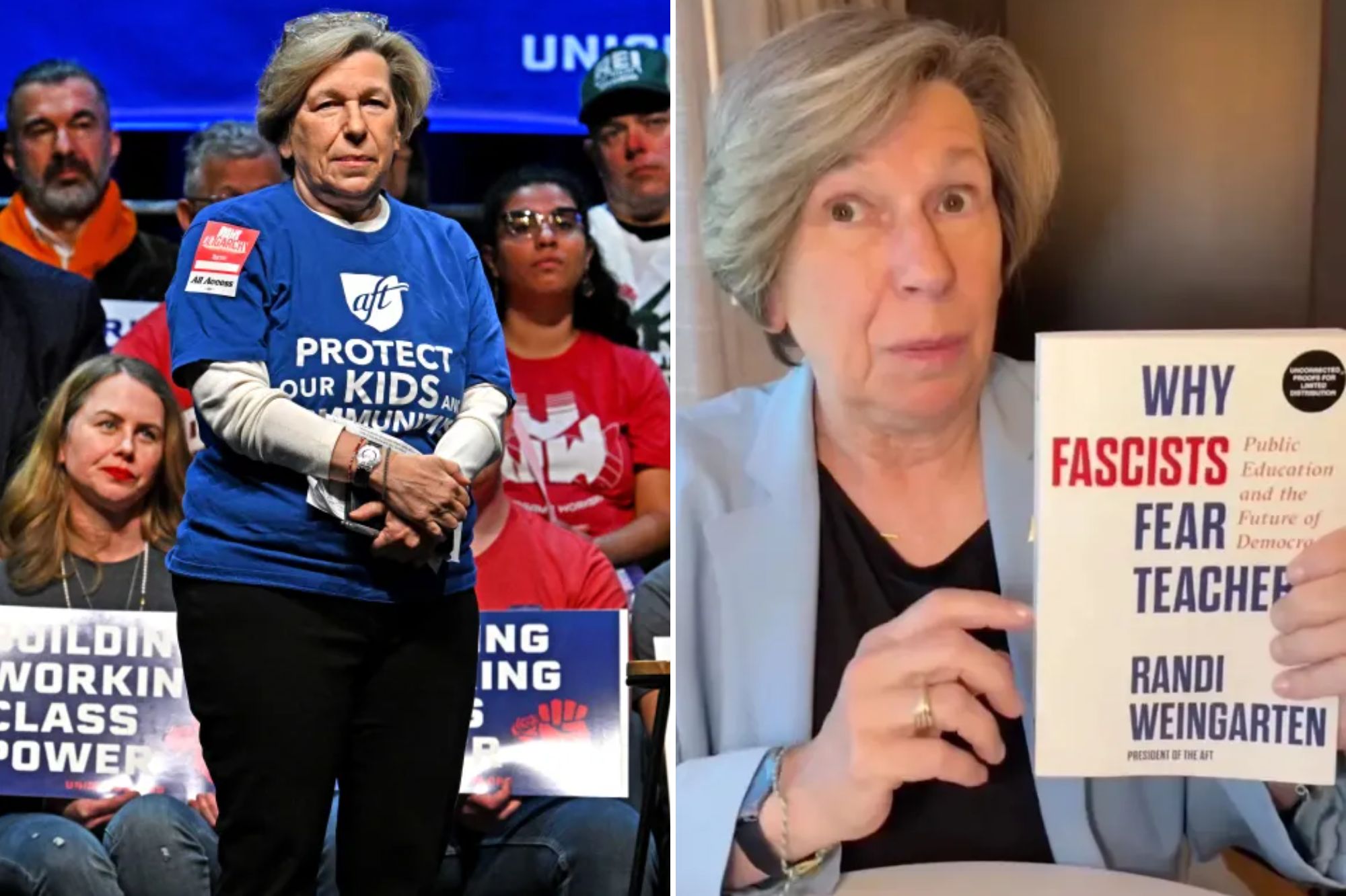 House launches probe into AFT boss Randi Weingarten tapping teachers ...