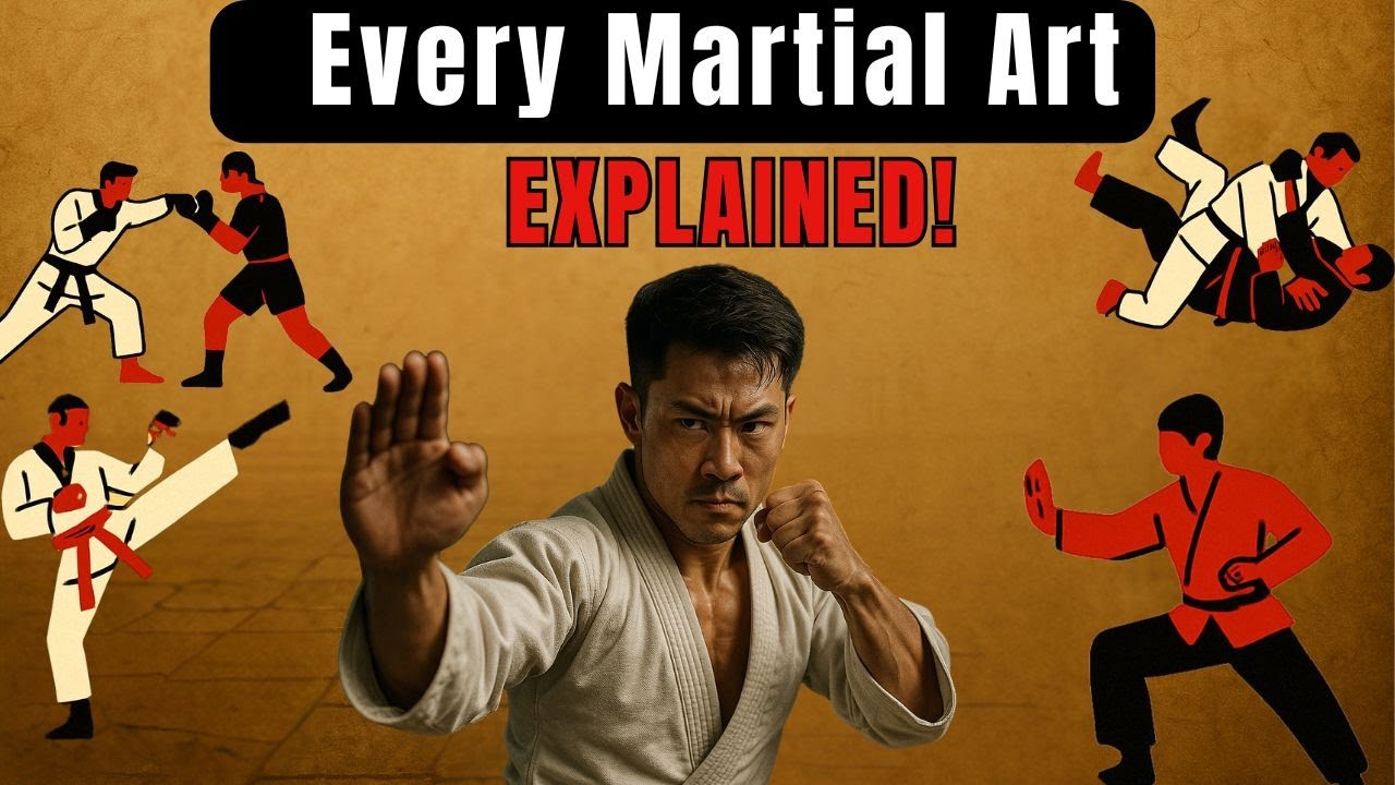 Every martial art explained in 12 minutes | Karate, Kung Fu, Krav Maga ...