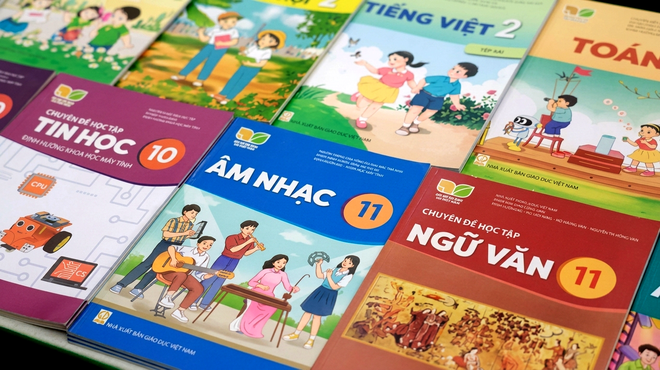 Những đầu sách giáo khoa có thể tái sử dụng trong năm học 2026-2027