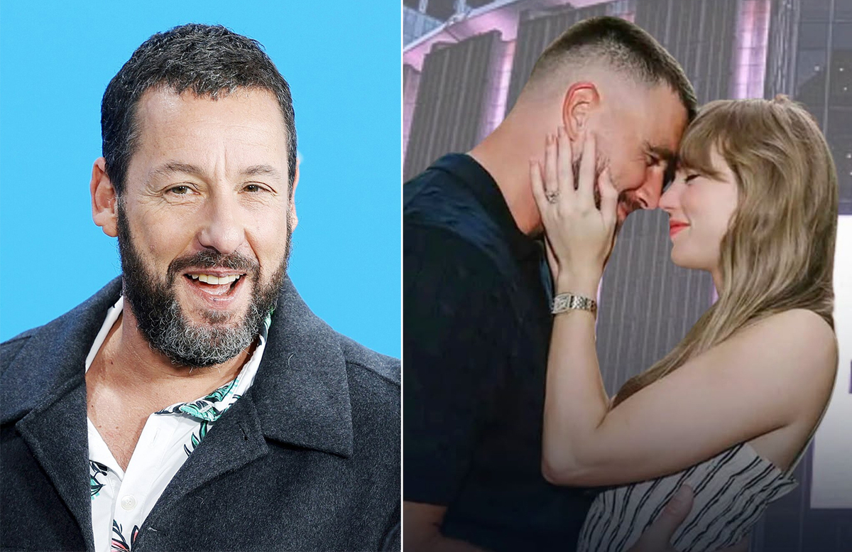 Phản ứng của Adam Sandler khi được Taylor Swift mời làm chủ hôn