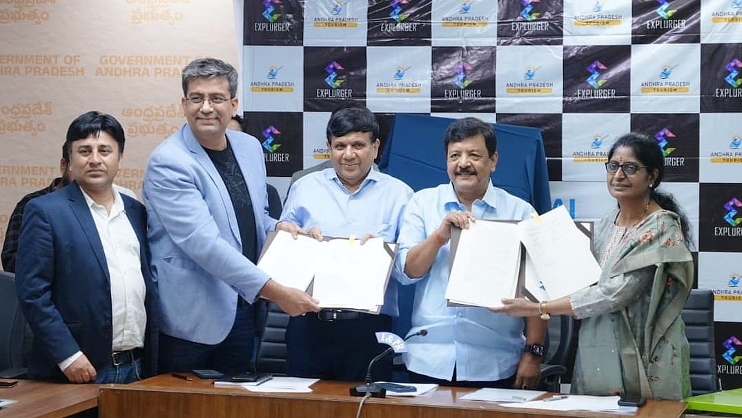 Andhra Pradesh Tourism Development Corporation signs MoU with Explurger