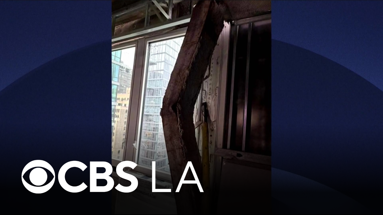 Emergency work underway due to unstable 37story building in Midtown ...