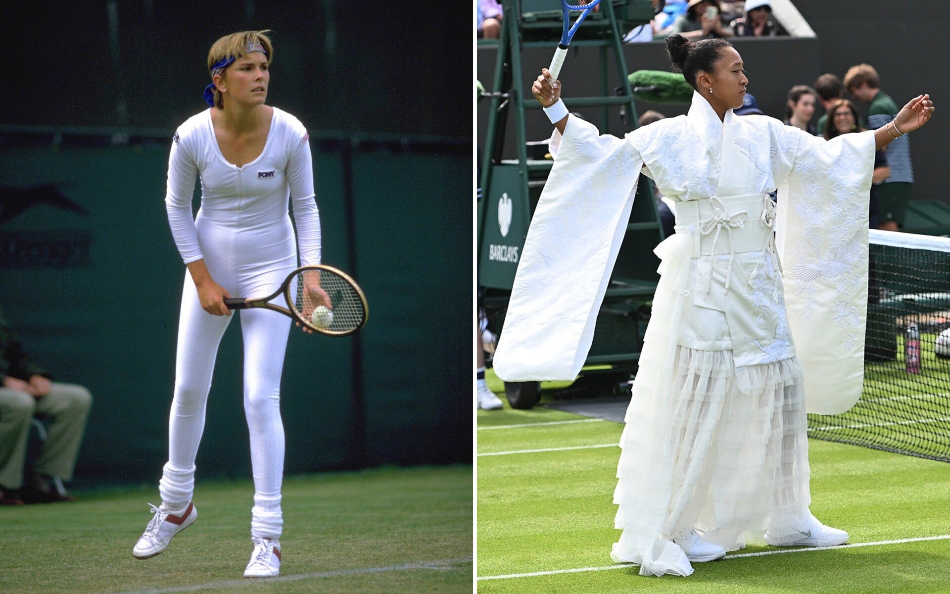 Wimbledon's wild walk-on fashion is nothing new, just ask Anne White