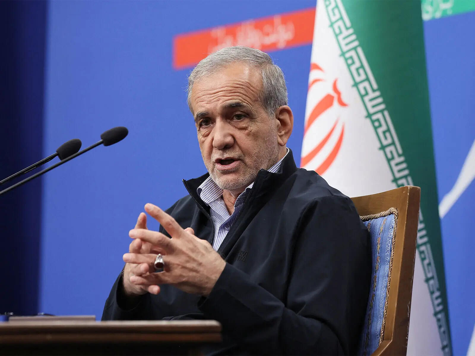 Iranian President Masoud Pezeshkian leaves Iraq for Tehran after US strikes