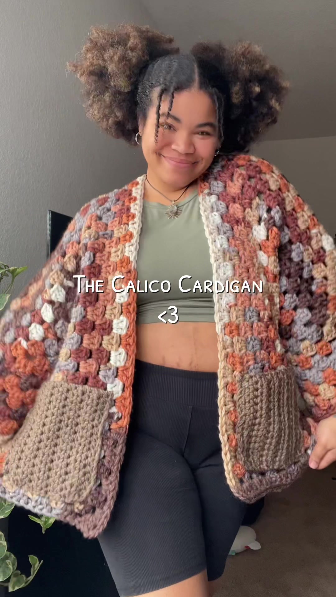 Crochet a unique cardigan with hexagon motifs