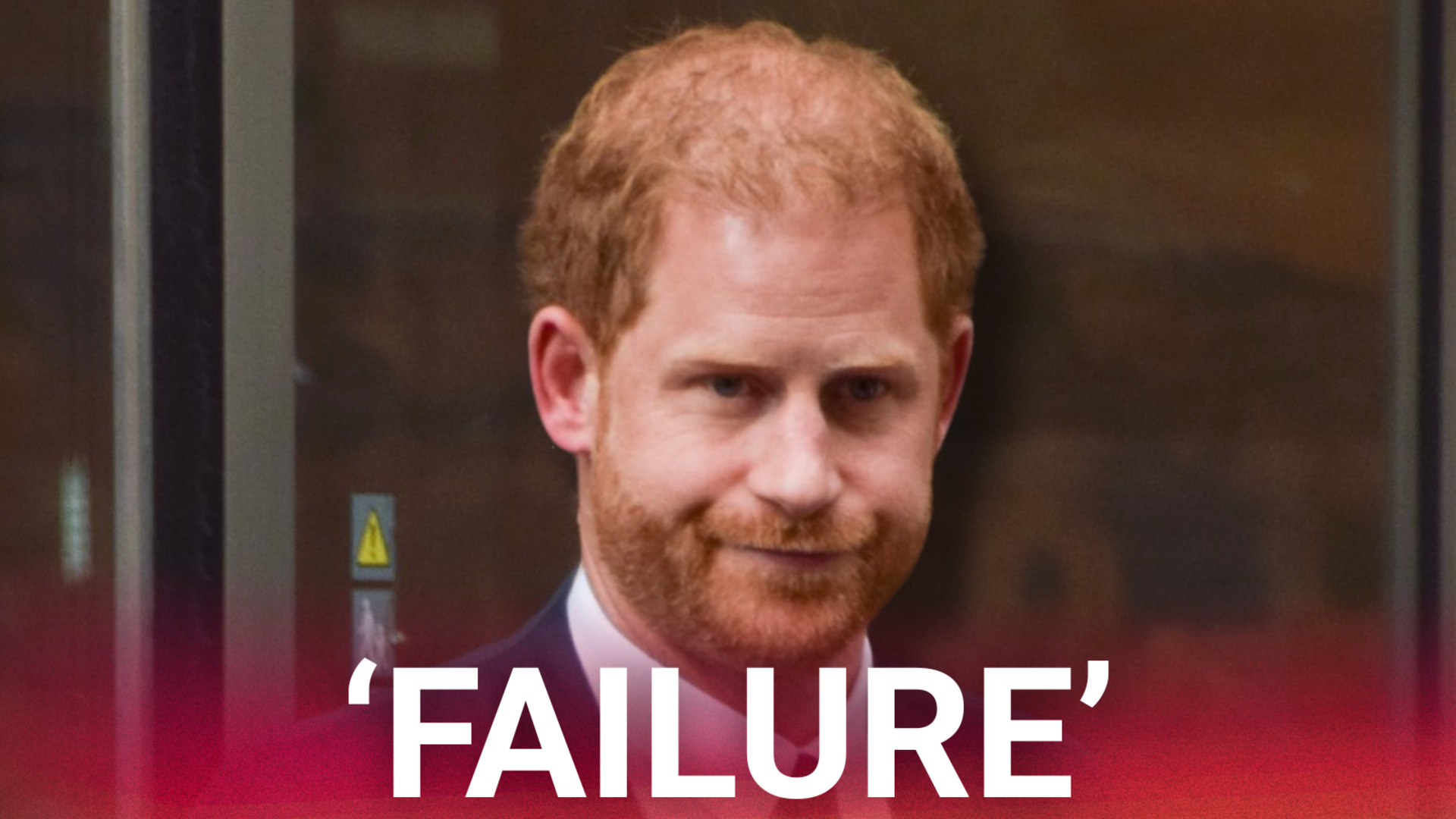 Prince Harry's relentless media war a 'failure' after court setback