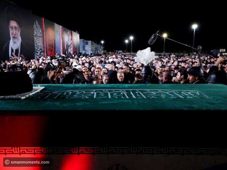 Ali Khamenei's body arrives in Iraq