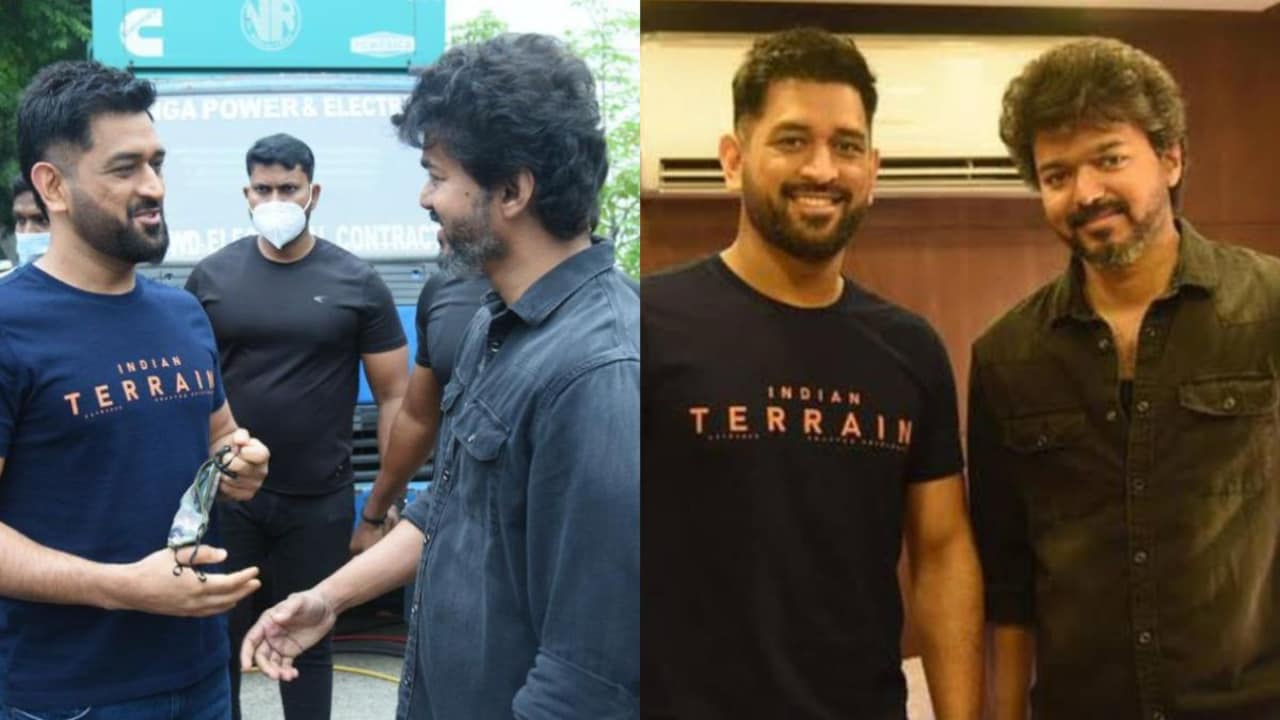 Vijay's birthday post for MS Dhoni goes viral, internet says, 'Captain Cool and Coolest CM'