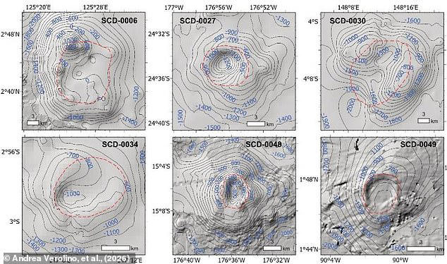 Scientists find 73 volcanoes across the ocean floor - and some could ...