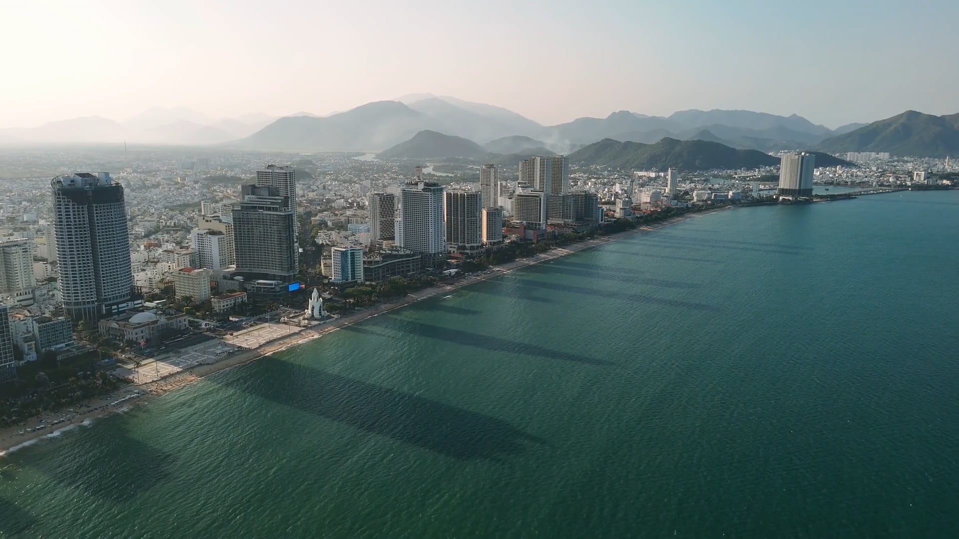 Nha Trang Vietnam: Drone views of Vietnam's stunning beachfront city