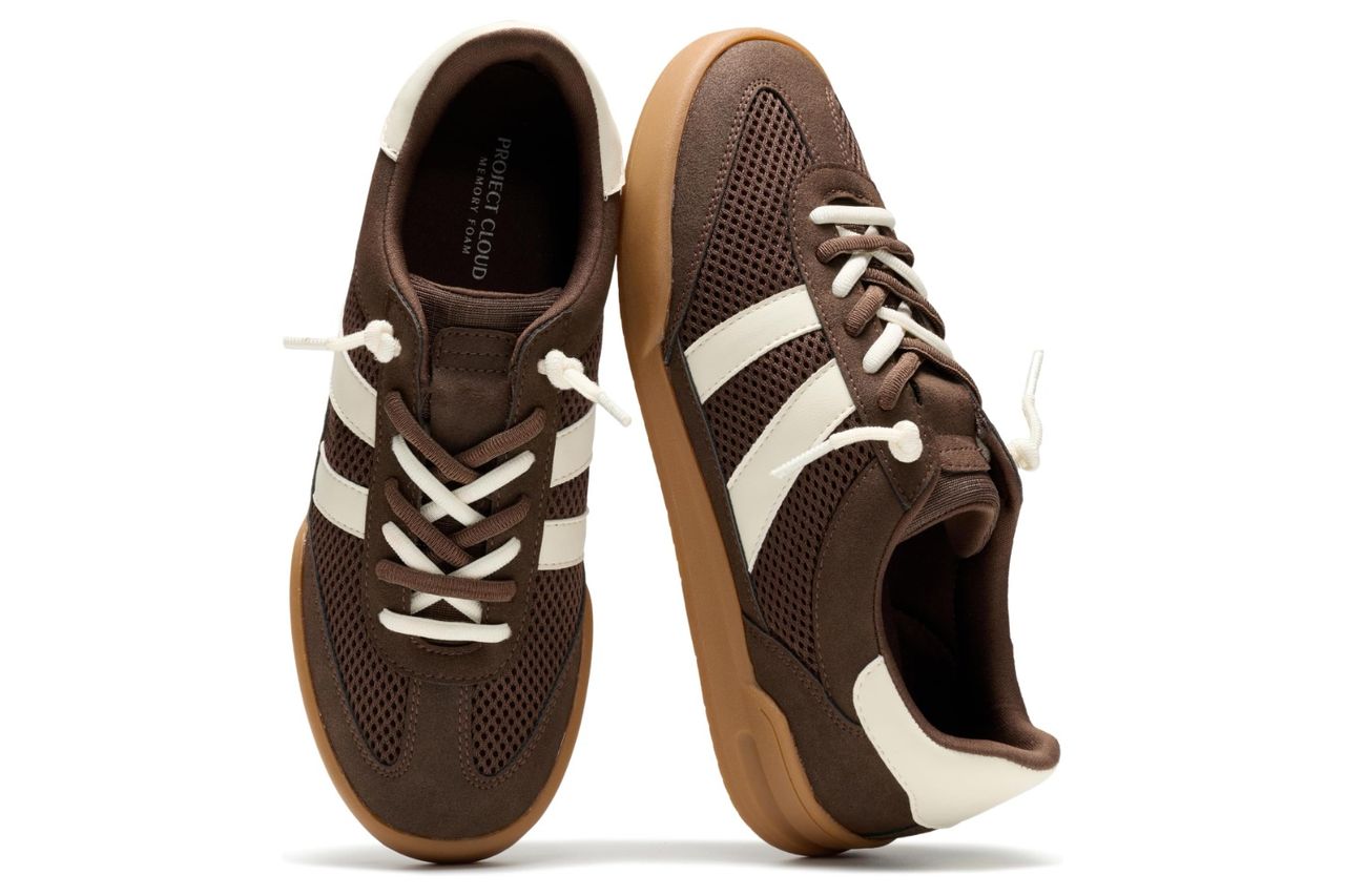 project cloud 100 genuine leather casual sneakers