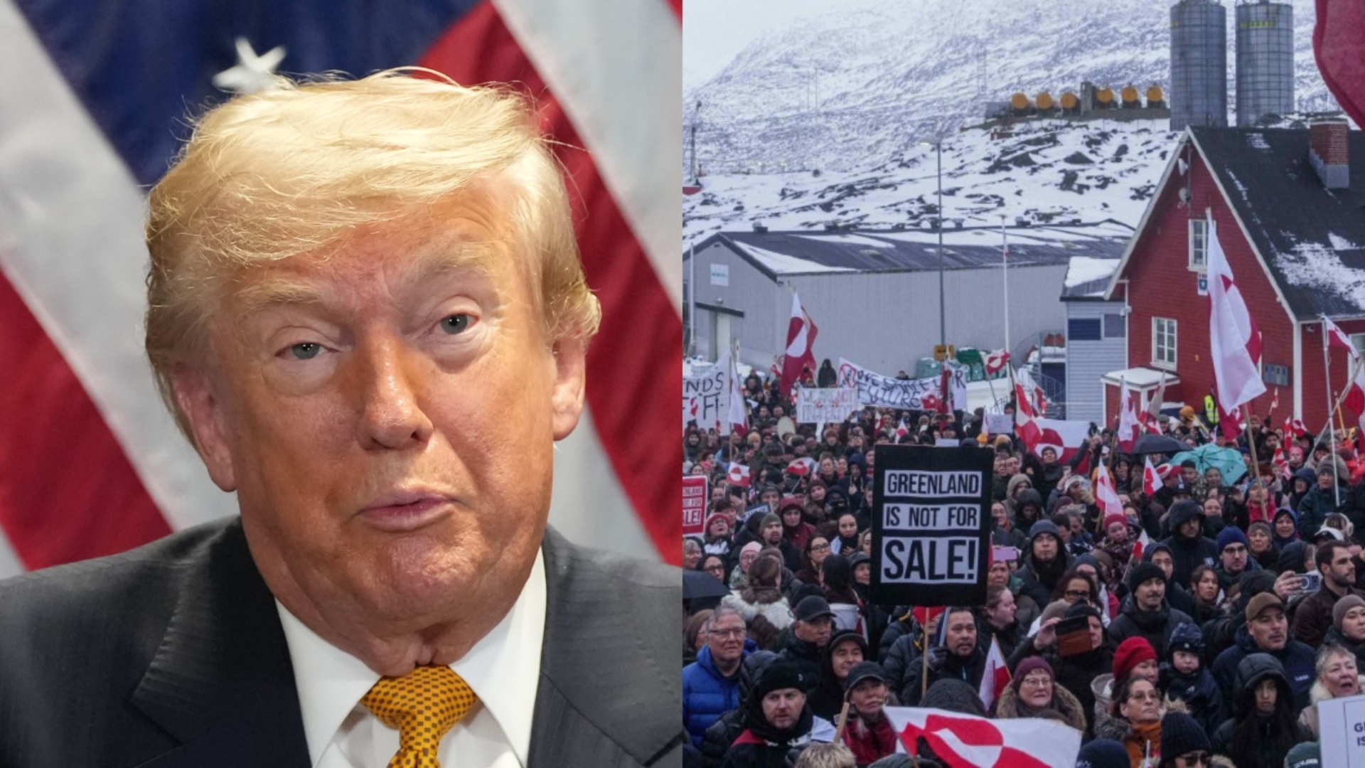 Trump says US was 'stupid' for giving Greenland back to Denmark