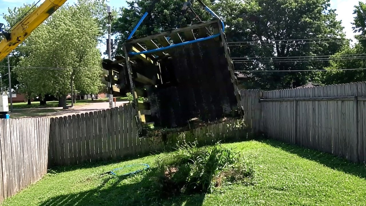 Rotator recovery for a playhouse move