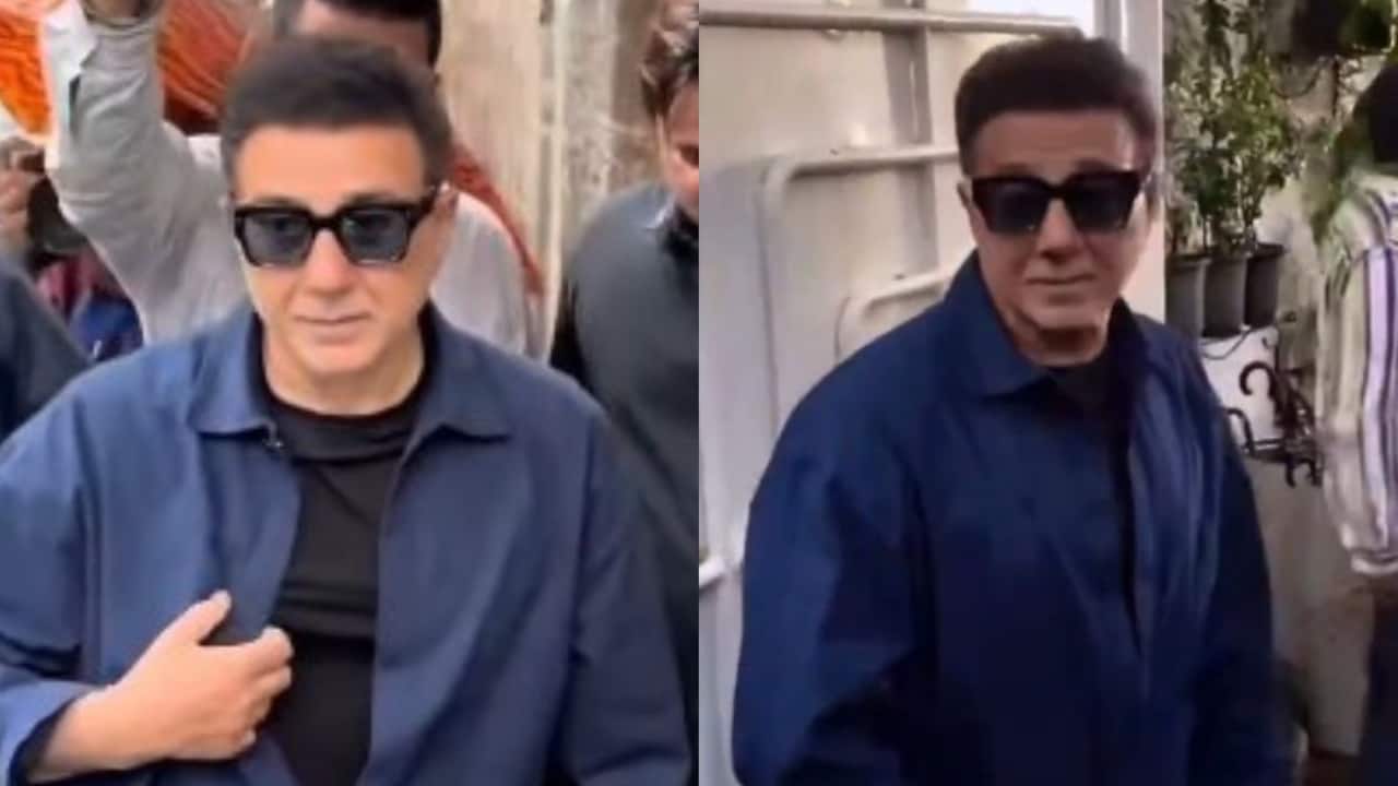 Sunny Deol's clean-shaven look at Ikka screening goes viral, internet says, 'Hanuman ji mode on' for Ramayana