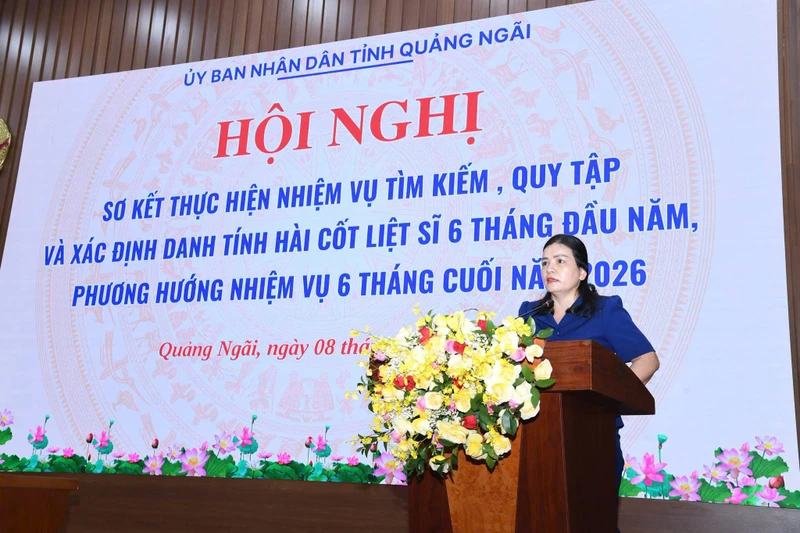 Quảng Ngãi tăng tốc lấy mẫu ADN hơn 13.600 mộ liệt sĩ