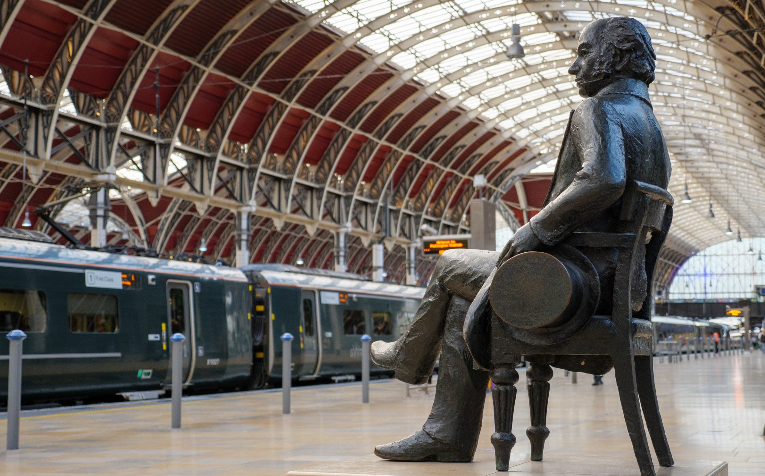 Isambard Kingdom Brunel statue at Paddington