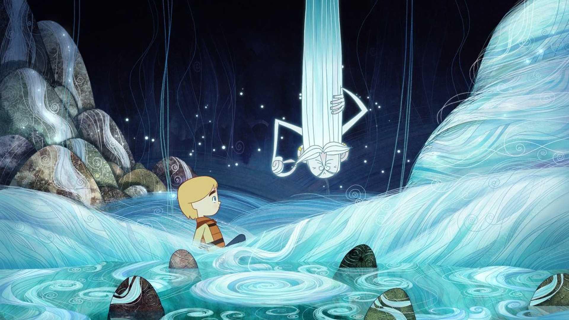 Ben talks to the Great Seanachai in Song of the Sea.