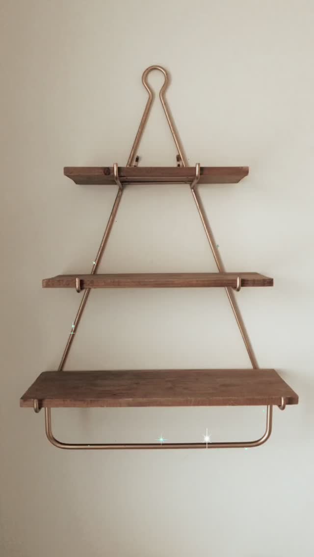 Simple bathroom shelf styling ideas for a polished look