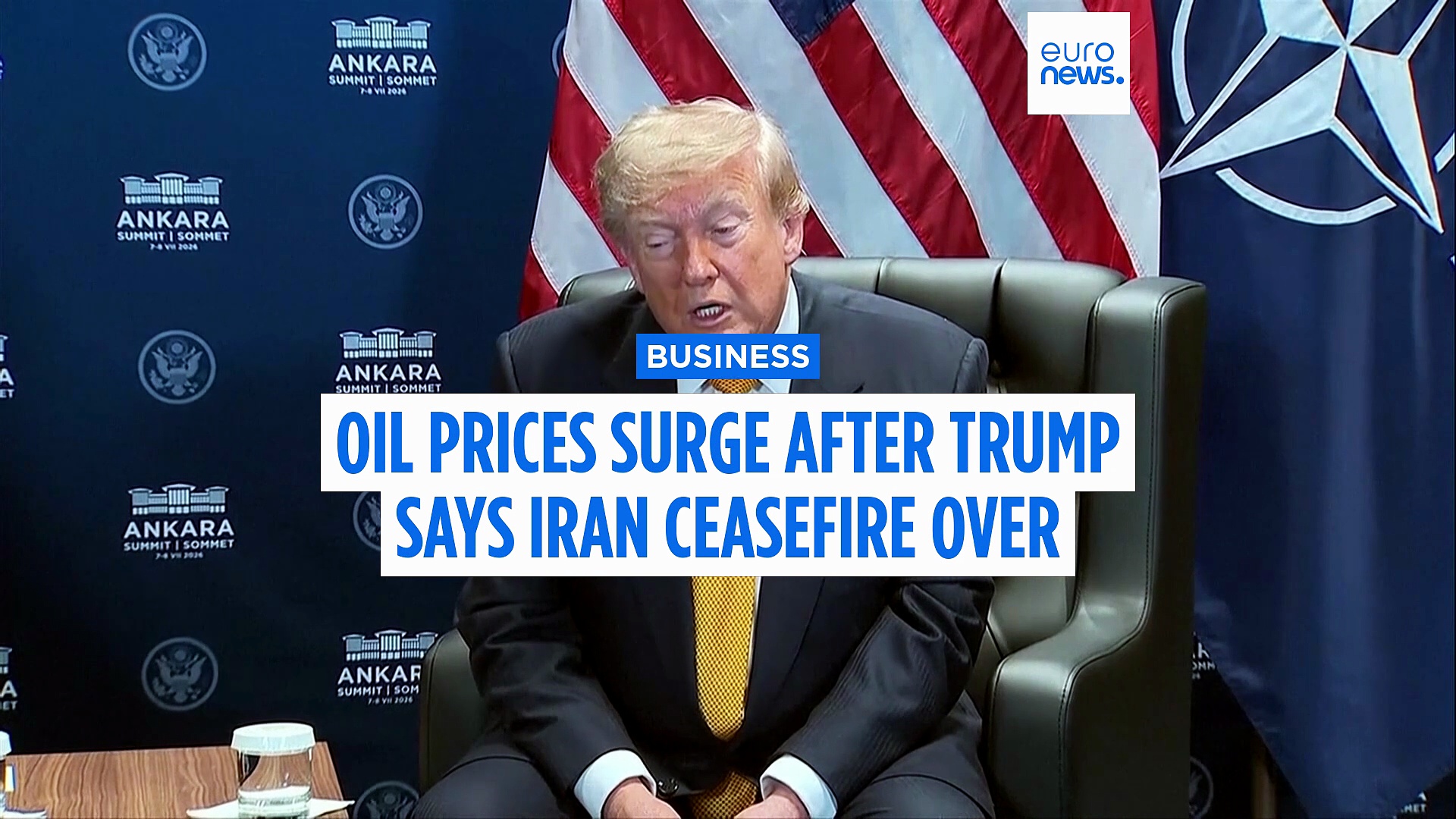 Oil spikes and European stock markets slide as Trump says Iran ...