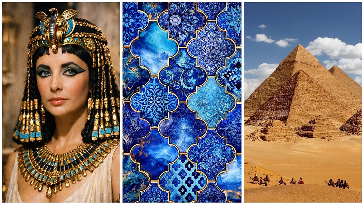 How Egyptians created the world's first synthetic colour