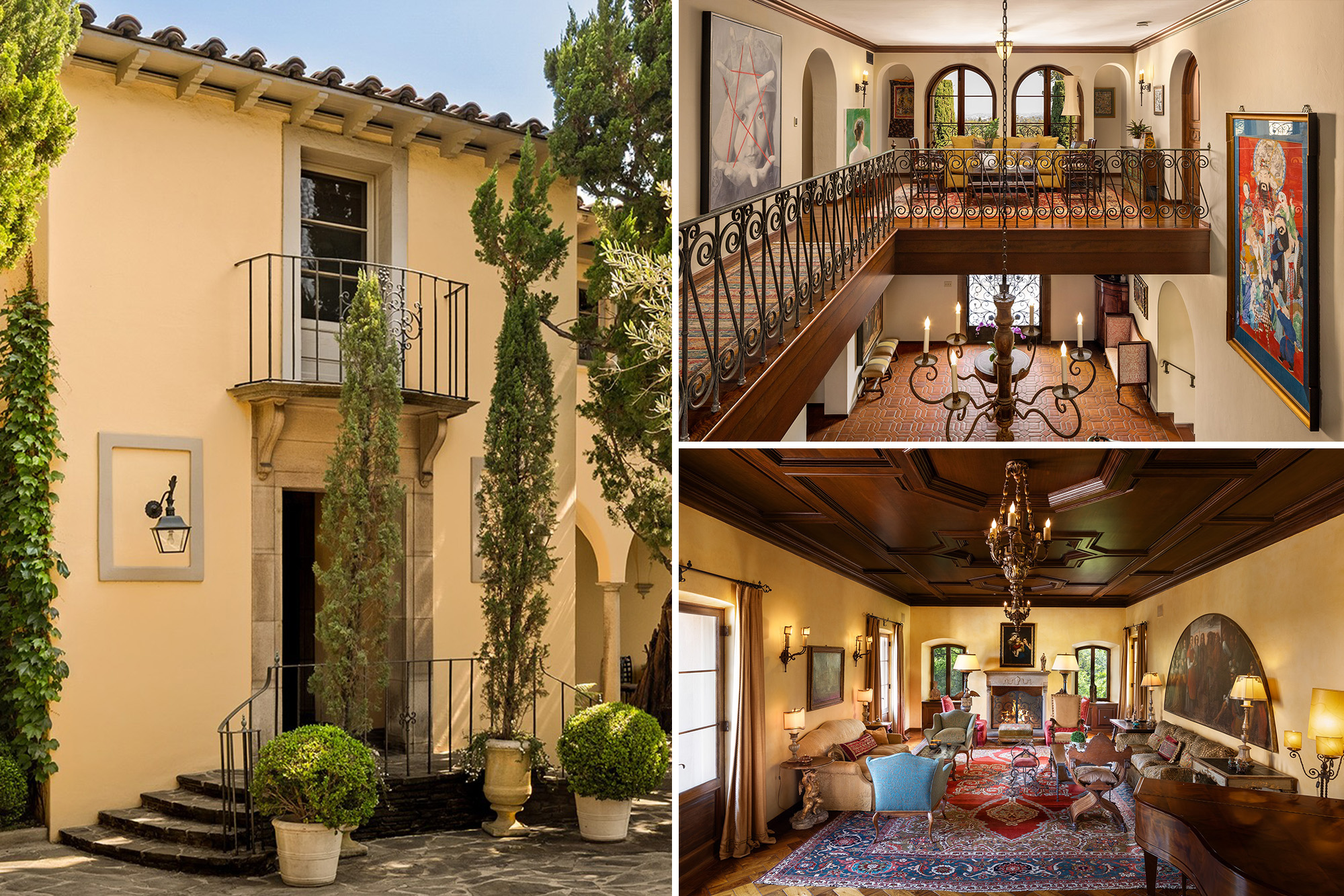 Owners of a $10.5M California villa worked from its century-old plans to restore its original grandeur — down to the tile patterns