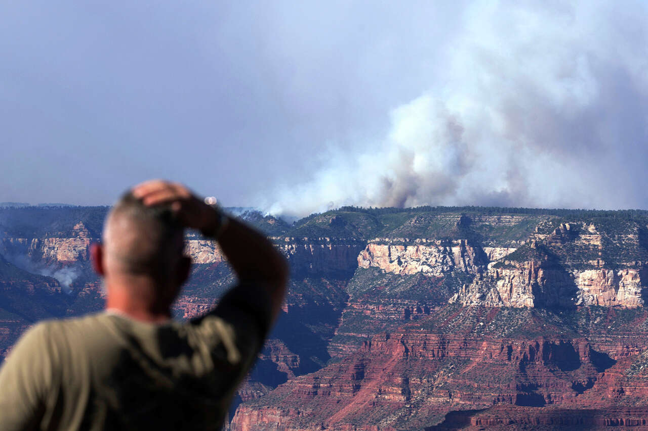 A year after the fire, Grand Canyon's North Rim residents remain ...